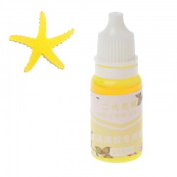 10ML - Epoxy - Resina - Pigmento - UV - Colorido Dye - Colorido - 15 cores