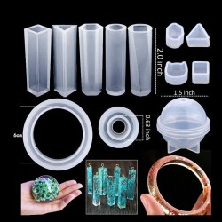 Silicone Casting - Resin Molds - Tools Set - Resin Jewelry - DIYToys