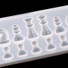 Molde de Silicone - Resina - Internacional Forma de xadrez - DIY.