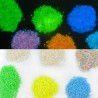 Glow In The Dark - Mistura de areia - Fluorescente - Partículas de areia - Suprimentos de arte de resina