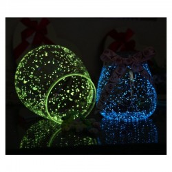 Glow In The Dark - Mistura de areia - Fluorescente - Partículas de areia - Suprimentos de arte de resina