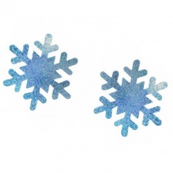 10 pares - Capas de mamilo - flocos de neve