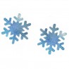 10 pares - Capas de mamilo - flocos de neve