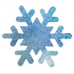 10 pares - Capas de mamilo - flocos de neve