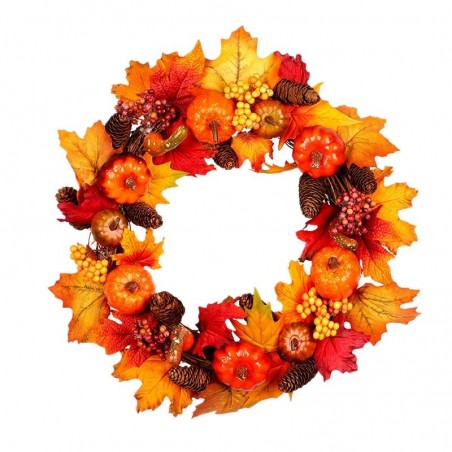45cm - Abóbora - Exibição da porta dianteira - Halloween assustador