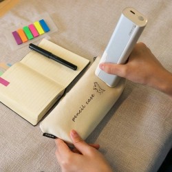 Impressora a jato de tinta - Print Pen - Mini Marker - Papel - Pele
