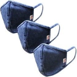 3PC - Máscara - Face - Proteção - Lavável - Unisex