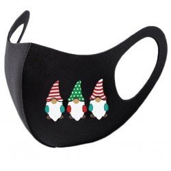 8 peças - máscaras protetoras face / boca - lavável - impressão de Natal