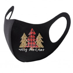 8 peças - máscaras protetoras face / boca - lavável - impressão de Natal