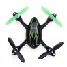Hubsan X4 H107C - Atualizado 2.4G - 4CH - RC Drone Quadcopter - Modo 2 (Trota de mão esquerda) - Verde preto