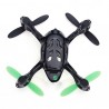 Hubsan X4 H107C - Atualizado 2.4G - 4CH - RC Drone Quadcopter - Modo 2 (Trota de mão esquerda) - Verde preto