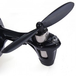 Hubsan X4 H107C - Atualizado 2.4G - 4CH - RC Drone Quadcopter - Modo 2 (Trota de mão esquerda) - Verde preto