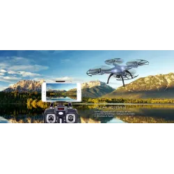 Syma X5HW - WIFI - FPV - HD Camera - 2.4G - 4CH - 6 eixos - RC Drone Quadcopter - Modo verde 2 (atropelação de mão esquerda)