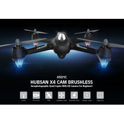 Hubsan X4 H501C - Sem escova -1080P HD Camera - GPS - RC Drone Quadcopter - interruptor de modo preto