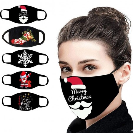 Máscaras de Natal - Pai Natal - Feliz Ano Novo - Navidad