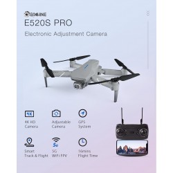 Eachine E520S PRO - GPS - FPV - Foldable - RTF - 5G - WiFi - 4K - HDR/C drone