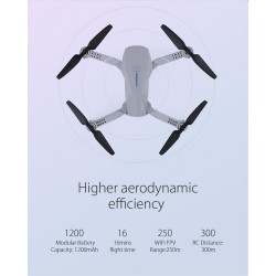 Eachine E520S PRO - GPS - FPV - Foldable - RTF - 5G - WiFi - 4K - HDR/C drone