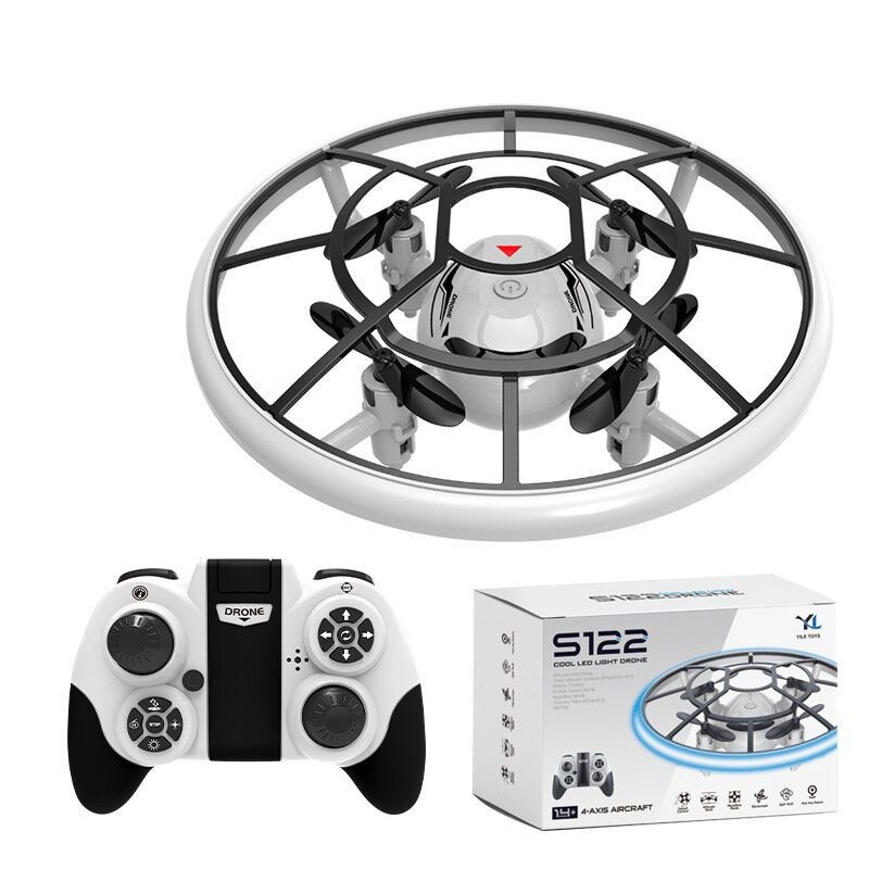 S122 Mini Drone - Luz LED colorida - 3D - Flip - Modo sem cabeça S122 Mini Drone - Luz LED colorida - 3D - Flip - Modo sem cabeça