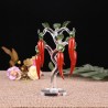 Cristal - Criativo - Árvore Chili - Ornamentos