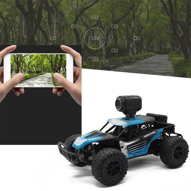 RC Car - WiFi - FPV - 2.4G - Radio Control - Red - Blue - GreenCars RC Car - WiFi - FPV - 2.4G - Radio Control - Red - Blue - GreenCars