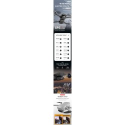 X2000 - 1.3KM - 4K HD Pixel Camera - Electric - Adjustable Lens - GPS - 28mins Flight Time - RTF - BlackR/C drone