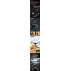 X2000 - 1.3KM - 4K HD Pixel Camera - Electric - Adjustable Lens - GPS - 28mins Flight Time - RTF - BlackR/C drone