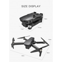 KF107 - GPS - 5G - WiFi - 1.2KM - 4K Servo Camera - Optical Flow Positioning - Brushless - Foldable - One BatteryR/C drone