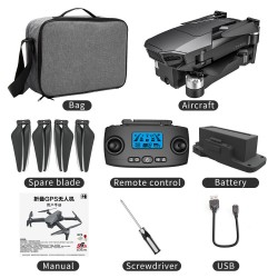 KF107 - GPS - 5G - WiFi - 1.2KM - 4K Servo Camera - Optical Flow Positioning - Brushless - Foldable - One BatteryR/C drone
