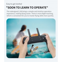 L108 - 5G - WIFI - FPV - GPS - 4K - 120° Wide Angle Camera - 32mins Flight Time - Brushless - FoldableR/C drone