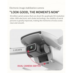 L108 - 5G - WIFI - FPV - GPS - 4K - 120° Wide Angle Camera - 32mins Flight Time - Brushless - FoldableR/C drone