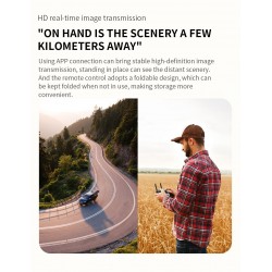 L108 - 5G - WIFI - FPV - GPS - 4K - 120° Wide Angle Camera - 32mins Flight Time - Brushless - FoldableR/C drone