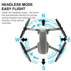 YDJIA D81WG - WiFi - FPV - 4K HD Dual Camera - Optical Flow Positioning - FoldableDrones
