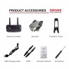 YDJIA D81WG - WiFi - FPV - 4K HD Dual Camera - Optical Flow Positioning - FoldableDrones