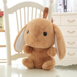 Bunny - coelho - brinquedo de pelúcia - travesseiro - mochila pequena - 45cm