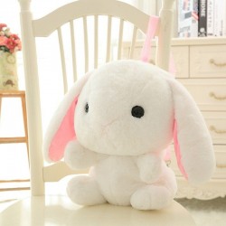 Bunny - coelho - brinquedo de pelúcia - travesseiro - mochila pequena - 45cm