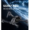 ZLRC SG907 Pro - 5G - WIFI - FPV - GPS - 4K HD Dual Camera - Gimbal de dois eixos - Fluxo de posição óptica - Dobrável