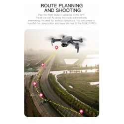 ZLRC SG907 Pro - 5G - WIFI - FPV - GPS - 4K HD Dual Camera - Gimbal de dois eixos - Fluxo de posição óptica - Dobrável