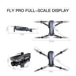 ZLRC SG907 Pro - 5G - WIFI - FPV - GPS - 4K HD Dual Camera - Gimbal de dois eixos - Fluxo de posição óptica - Dobrável