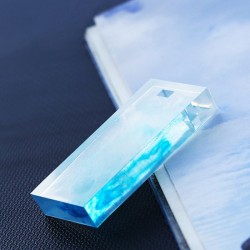 Molde de fundição de silicone para fabricação de jóias de resina - 12 formas
