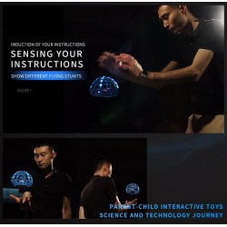 D3 - Luz Colorida - Sensor de Gestura - Modo de Segure Altitude - Indução Inteligente - Bola de Voo