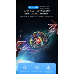 D3 - Luz Colorida - Sensor de Gestura - Modo de Segure Altitude - Indução Inteligente - Bola de Voo