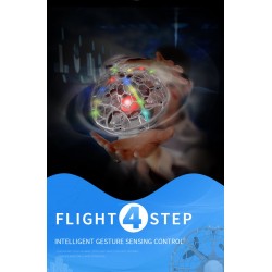 D3 - Luz Colorida - Sensor de Gestura - Modo de Segure Altitude - Indução Inteligente - Bola de Voo