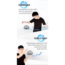 D3 - Colorful Light - Gesture Sensing - Altitude Hold Mode - Intelligent Induction - Flying BallR/C drone
