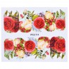 Adesivos de arte de unhas com flores