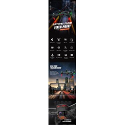 Utoghter X9 - WIFI - 1080p Camera - Air Pressure - App Control - FoldableR/C drone