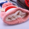 Quente inverno crianças chapéu com pom pom pom... Papai Noel - chifres de Reindeer