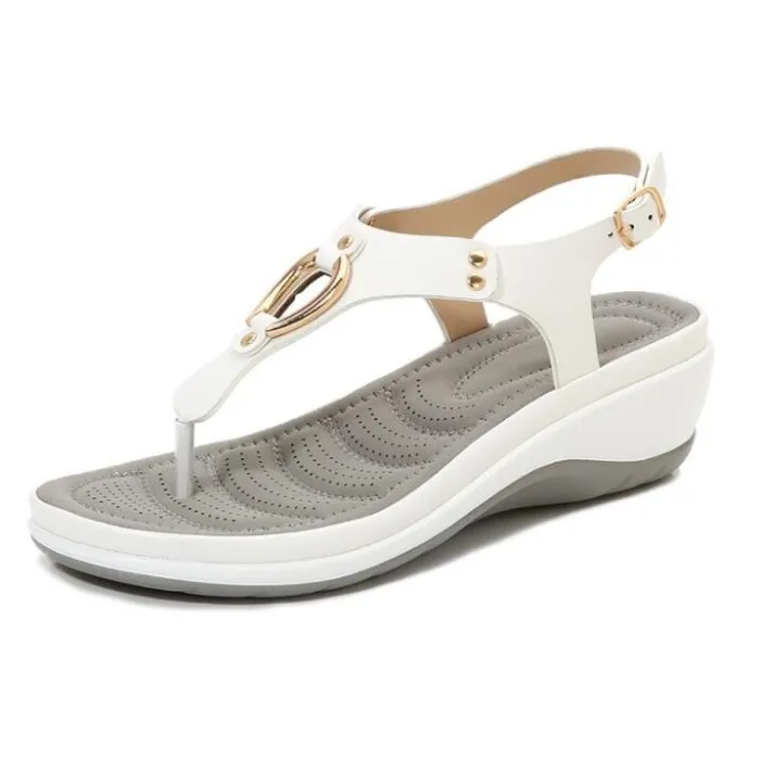 Fashion sandals with metal decoration - Bohemian styleSandals