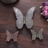 Punho de móveis vintage - borboleta