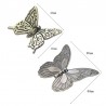 Vintage furniture handle - butterflyFurniture