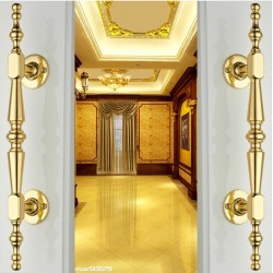 Punho de móveis de ouro de luxo - guarda-roupa - armário - gaveta - porta